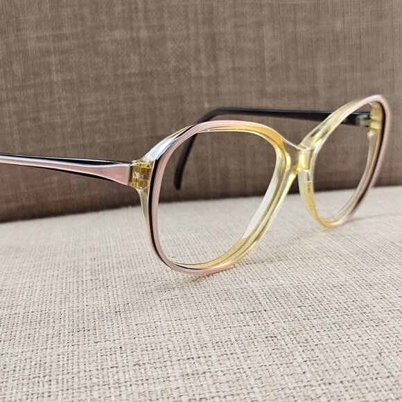 Vintage Eyeglasses Frame Lilac/Tan Tone Glasses Women Frame only main image 11